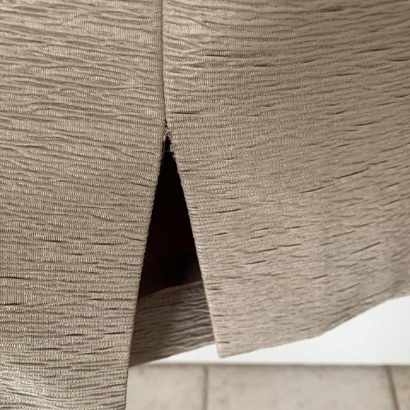 Marc New York gold 1 shoulder cocktail dress sz 6 - Picture 3 of 8